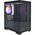  Корпус 1STPLAYER Miku Mi2 Black (Mi2-BK-3F1) / mATX / 3x120mm LED fans 