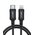  Кабель ACEFAST C4-01 USB-C to Lightning aluminum alloy charging data cable (1.8m) Black 