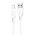  Кабель ACEFAST C3-02 USB-A to Lightning TPE charging data cable White 