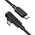 Дата-кабель Acefast C5-03 Type-C to Type-C 100W right angled aluminum alloy, 2m (чёрный) 