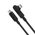  Дата-кабель Acefast C5-03 Type-C to Type-C 100W right angled aluminum alloy, 2m (чёрный) 