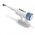  Паровая швабра BQ SM1003 White-Blue 