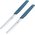  Набор ножей кухонных Victorinox Swiss Modern (6.9006.11W2B) компл.:2шт синий блистер 