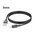  Дата-кабель HOCO X101 Assistant silicone charging Lightning, 1м (черный) 