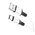  Дата-кабель BOROFONE BX84 Rise charging data cable Type-C 1м (белый) 