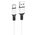  Дата-кабель BOROFONE BX84 Rise charging data cable Type-C 1м (белый) 