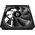  Вентилятор DEEPCOOL TF 120S Black 120x120x25мм (PWM, 500-1800 об/мин, черный) Retail BOX 