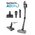  Беспроводной пылесос Polaris PVCS 4050 (22169) Cyclonic Pro, серый 