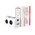  Удлинитель ROCKETSOCKET GNS5003 BiCube Extended 6 Euro 16A, 4 USB 3A+C с блоком 5В/3.1А, кабель 1,5м, белый 