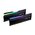  ОЗУ G.SKILL Trident Z5 RGB 48GB (F5-6000J4048F24GX2-TZ5RK) (2x24GB) DDR5 6000MHz CL40 (40-48-48-96) 1.35V / Black 