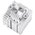  Кулер JONSBO HX6210 White LGA2011/1700/1200/115X/AM4 (TDP 210W, PWM, 92mm White Fan, 6 тепловых трубок, медная база, 4-pin, белый) Retail 