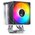  Кулер JONSBO CR-1400 Evo ARGB LGA1700/1200/115X/AM5/AM4 (TDP 180W, PWM, 92mm ARGB Fan, 4 тепловые трубки, 4-pin) Retail 