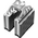 Кулер Deepcool AG620 Digital Soc-AM5/AM4/1151/1200/2066/1700 4-pin 29.4dB Al+Cu 260W 1370gr Ret 