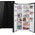  Холодильник Weissgauff WSBS 500 Inverter NoFrost Black 