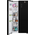  Холодильник Weissgauff WSBS 500 Inverter NoFrost Black 