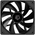  Вентилятор ID-COOLING XF-120-K 120x120x25мм (PWM, Low Noise, резиновые углы, 700-1800об/мин, черный) BOX 
