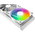  СВО ID-COOLING SL240 XE White LGA20XX/1700/1200/115X/AM5/AM4 (TDP 300W, PWM, LCD Display, Dual ARGB Fan 120mm, белый) 