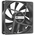  Вентилятор ID-COOLING XF-120-K 120x120x25мм (PWM, Low Noise, резиновые углы, 700-1800об/мин, черный) BOX 