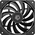  Вентилятор ID-COOLING TF-12015-K 120x120mm 3pin 1250rpm Black 