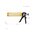 Пистолет для герметика STAYER Professional 0671 полуоткрытый, 310мл 