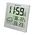  Метеостанция Bresser ClimaTemp JC LCD настенные часы, серебристая 7004404HZI000 