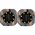  Набор отпугивателей кротов REXANT Камень (71-0087) с садовым фонариком R20 2 шт 