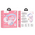  Наушники полноразмерные bluetooth HOCO W50 Cute fun BT розовый 