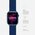  Плетеный нейлоновый ремешок LYAMBDA Steropa DSN-11-44-BL для Apple Watch 42/44mm Blue 