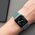  Ремешок Deppa Band Silicone для Apple Watch 38/40mm 47126, силиконовый, зеленый 