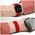  Ремешок Deppa Band Mono для Apple Watch 38/40mm 48109, нейлоновый, красный 