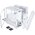  Корпус PHANTEKS Eclipse G360A, White (PH-EC360ATG_DMW02_RU), 3x120mm ARGB Fan + ARGB Strip, боковая панель Tempered Glass, Mid-Tower 