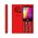  Мобильный телефон BQ 2832 Barrel XL Red+Black 
