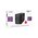  ИБП CBR UPS-TWP-101J-850, 850VA/510W, IEC 320 C13x3 outlets, LED, USB Type-B, RJ11/45 AVR, SEC, 12V/8Ah 
