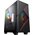  Корпус GameMax Cyclops BR без БП Midi Tower, ATX, Черно-красн.,1*USB2.0 + 1*USB3.0, 2*120мм 
