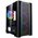  Корпус Powercase Alisio Micro X4B CAMIB-L4, Tempered Glass, 4х 120mm 5-color fan, чёрный, mATX 