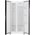  Холодильник Weissgauff WSBS 500 Inverter NoFrost White Glass 