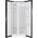  Холодильник Weissgauff WSBS 500 Inverter NoFrost Black Glass 