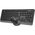  Комплект клавиатура и мышь A4Tech Fstyler FGS1035Q черный/серый USB беспроводная Multimedia 