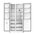  Холодильник TESLER RSD-537BI Sparkling white 