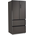  Холодильник Hyundai CM5543F черная сталь 