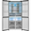  Холодильник HIBERG RFQ-500DX NFGB inverter 
