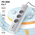  Сетевой фильтр UGREEN CD286 (25357) 30W 3 AC Power Strip with Master Switch (2A1C) EU White 