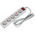  Сетевой фильтр PC PET AP01006-E-G, 5 розеток, 1.8м, серый 