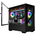  Корпус 1STPLAYER DK D7 Black (D7-BK-3F1) / mATX / 3x120mm LED fans 