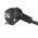  Кабель питания Hyperline PWC-IEC13-SHM-10-BK для компьютера Shucko+C13 3x1.00 10A угловая вилка 10м 