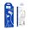  Наушники HOCO M97 Enjoy universal earphones with mic, white 