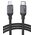  Кабель UGREEN US387 20304 USB-C to Lightning Silicone Cable 1m Black 
