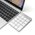  Беспроводной цифровой блок клавиатуры Satechi Aluminum Slim Keypad Numpad серебристый 