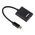  Разветвитель USB 2.0 Hama 1порт. черный (00135748) 