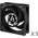  Вентилятор ARCTIC P8 PWM PST (ACFAN00154A) Value Pack (Black/Black) - retail 